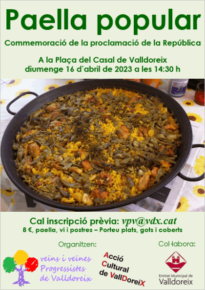 Festa de l'Arbre, 19 de març 2023